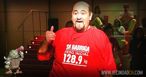 Edgar Vivar baja de peso